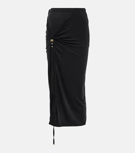 Jacquemus La Jupe Pareo Croissant midi skirt 1