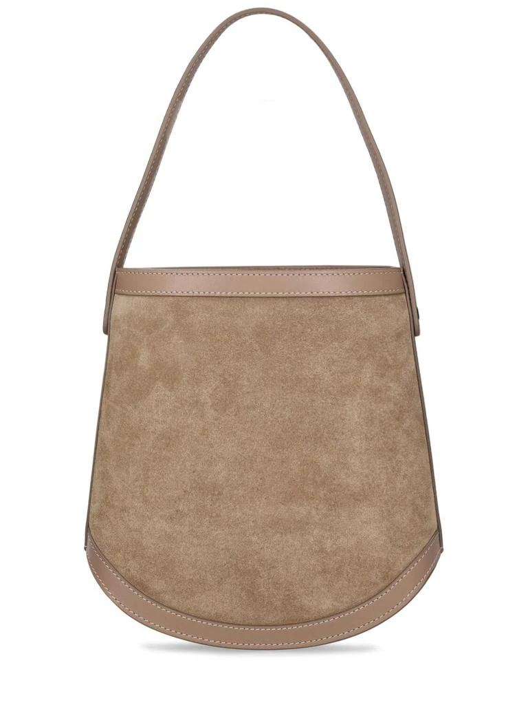 SAVETTE The Bucket Suede Shoulder Bag 4