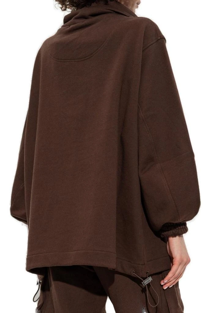 The Attico The Attico Zipped Neck Sweater 3