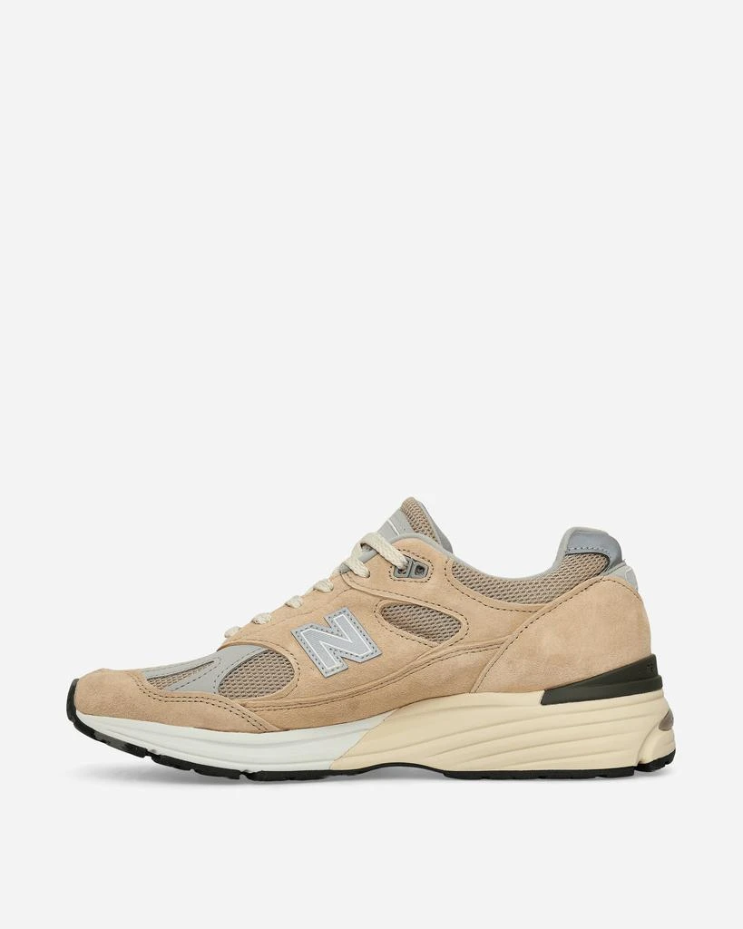New Balance Made in UK 991v2 Sneakers Cuban Sand / Harbor Mist / Silver 3