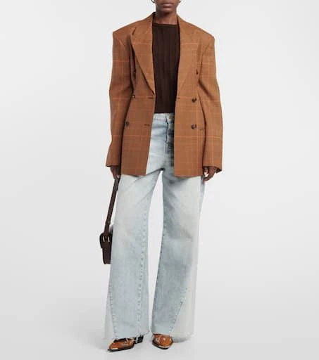 7 For All Mankind Zoey high-rise wide-leg jeans 2