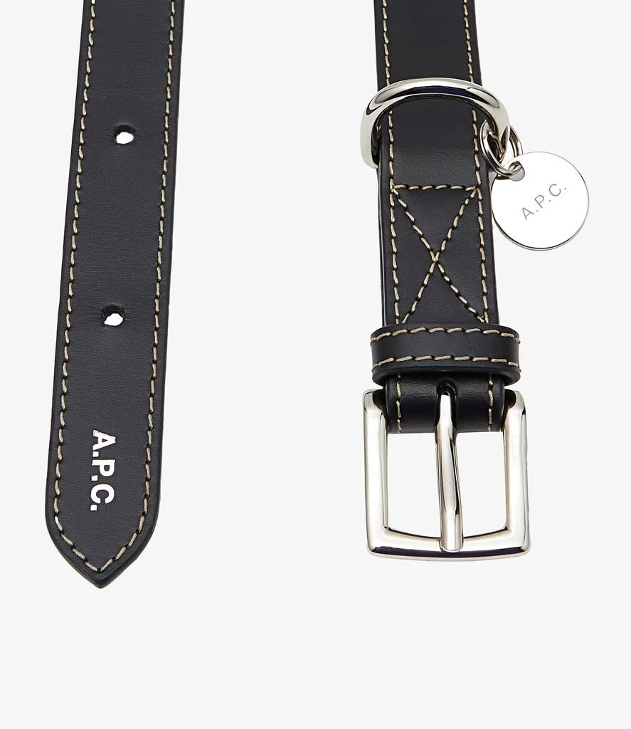 Toutou Toutou leather collar 3