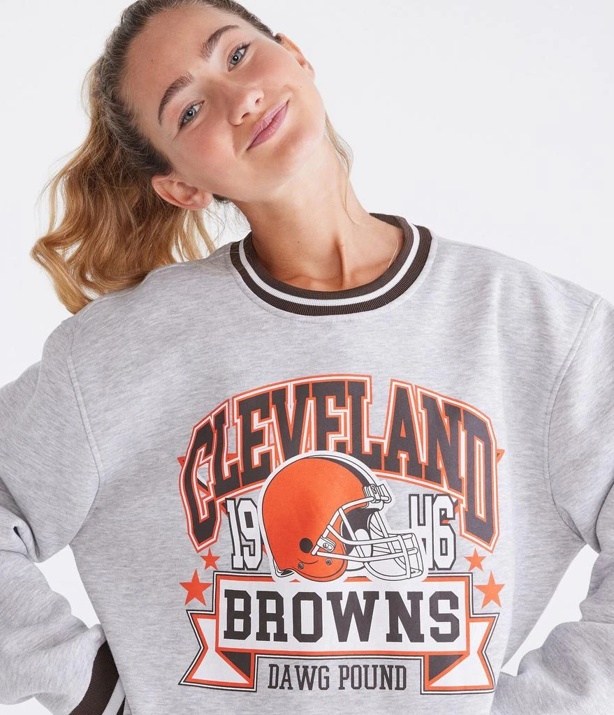 Aeropostale Cleveland Browns Crew Sweatshirt 3