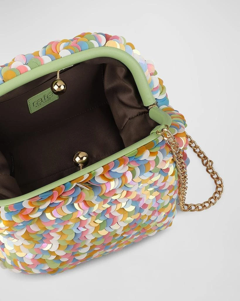 Rafe Aya Frame Sequins Clutch Bag 2