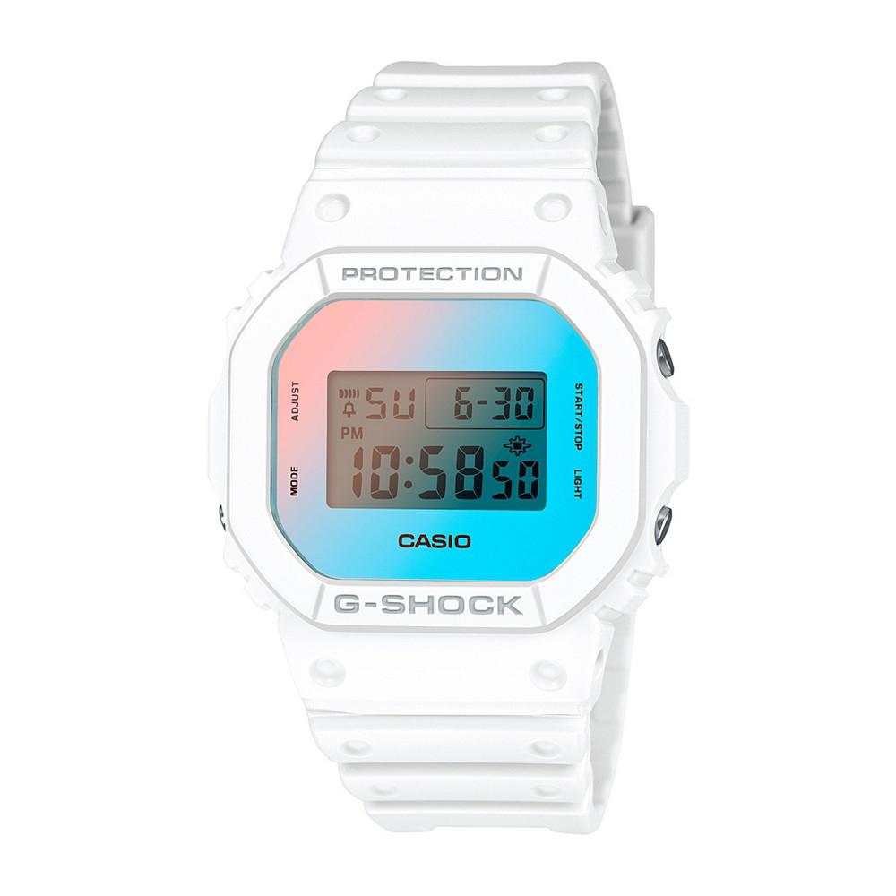 G-Shock Men's Digital White Resin Watch, 42.8mm DW5600TL-7