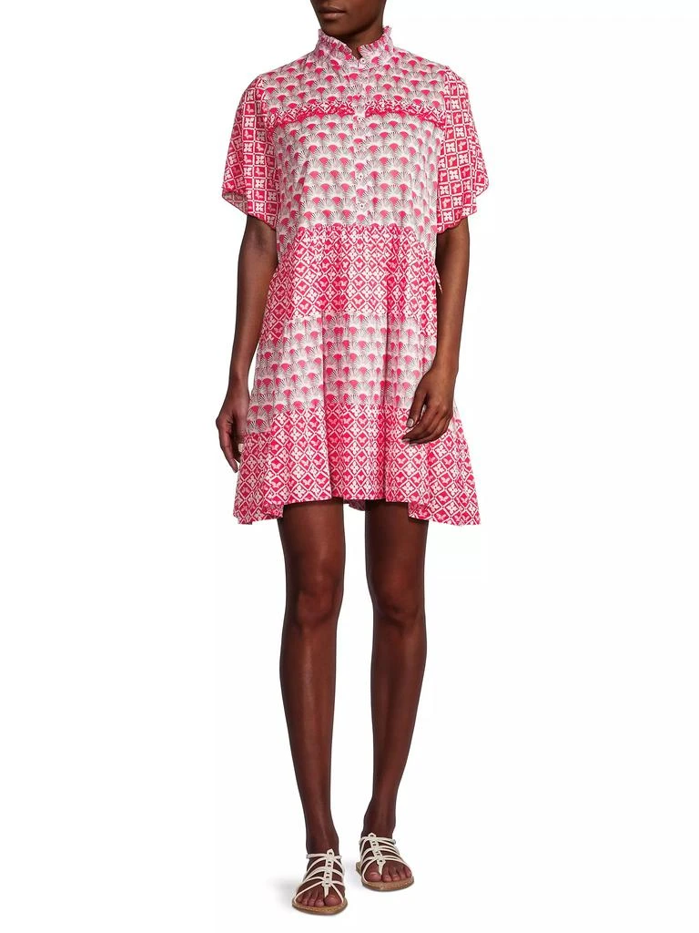 Ro's Garden Vibeka Printed Mini-Dress 2