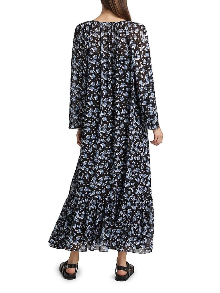 Michael Kors Floral Scoopneck Maxi Dress 5