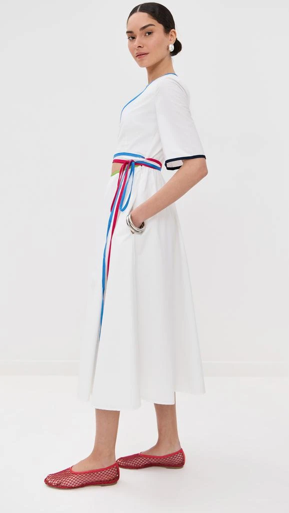 Rosie Assoulin Ribbon Wrap Dress 3