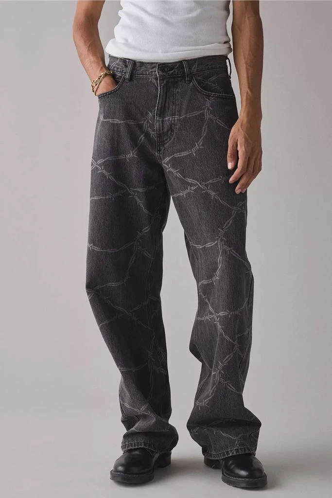 BDG BDG Nitro Barbed Wire Baggy Fit Jean 1
