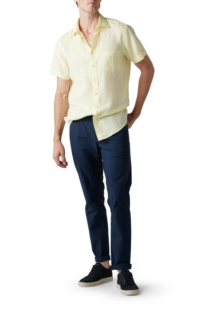 Rodd & Gunn Ellerslie Short Sleeve Linen Button-Up Shirt 8