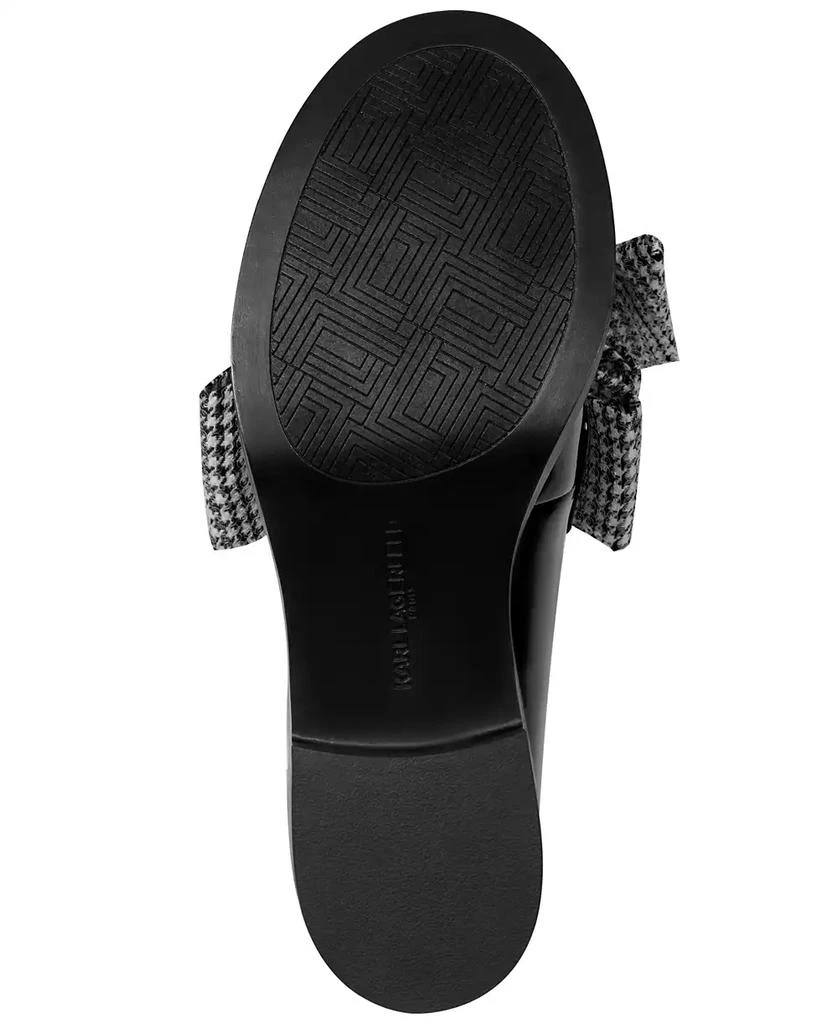 Karl Lagerfeld Paris Women
s Camilia Bow Slip-On Loafers 5