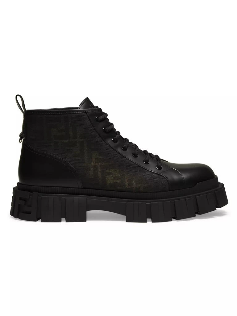 Fendi Lace-Up Ankle Boots 1