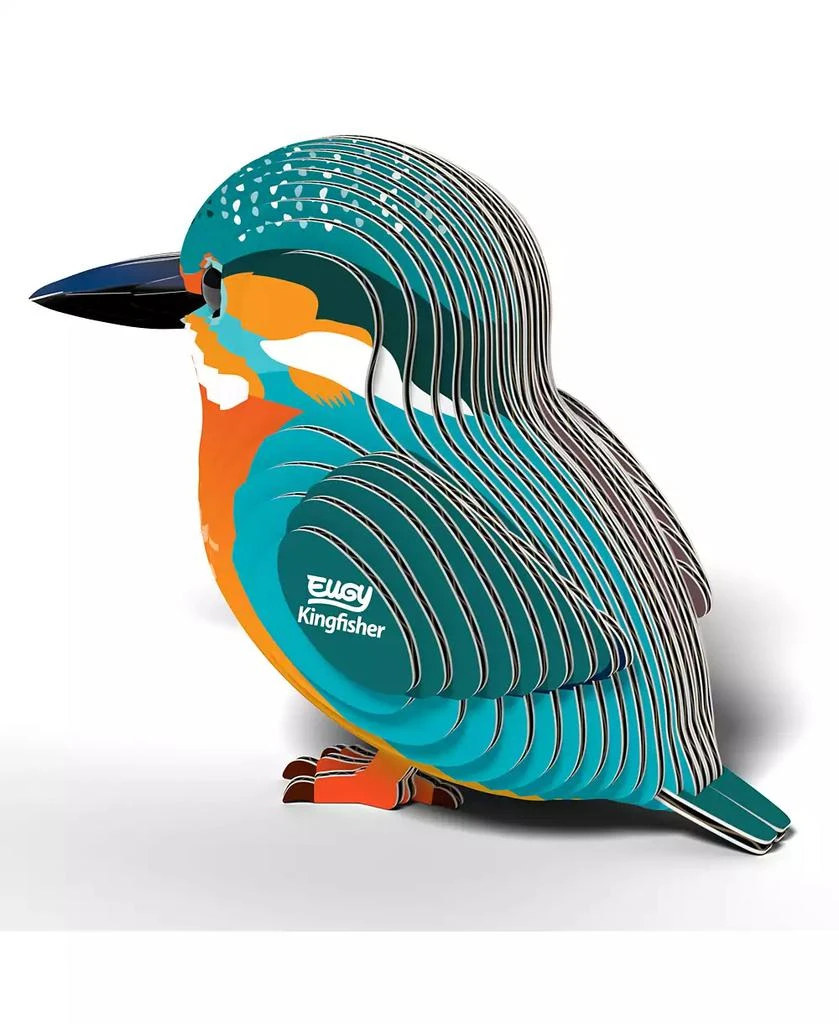 Eugy Kingfisher 3D Puzzle 3