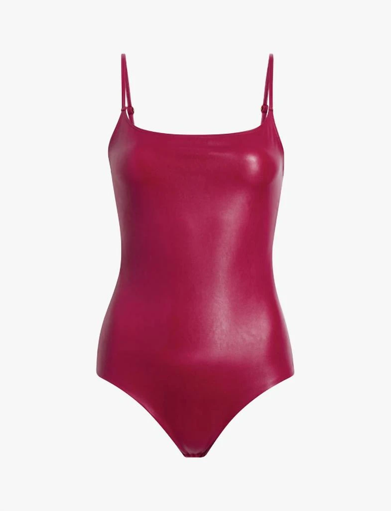 Commando Commando - Faux Leather Cami Bodysuit 4