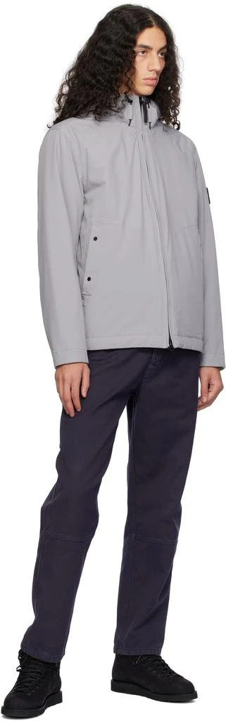 Stone Island Gray 40627 Soft Shell-R PrimaLoft Insulated Jacket 5