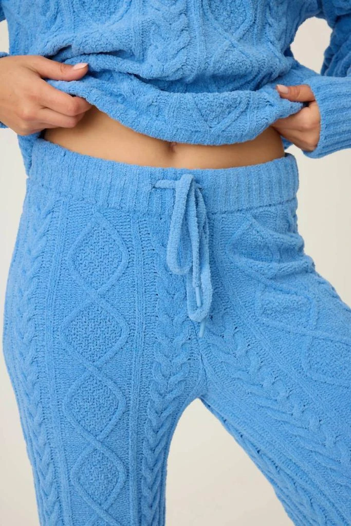PJ Salvage Pj Salvage - Chenille Cable Knit Pant 4
