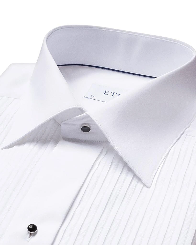 Eton Contemporary Fit Pleated Bib Tuxedo Shirt 9