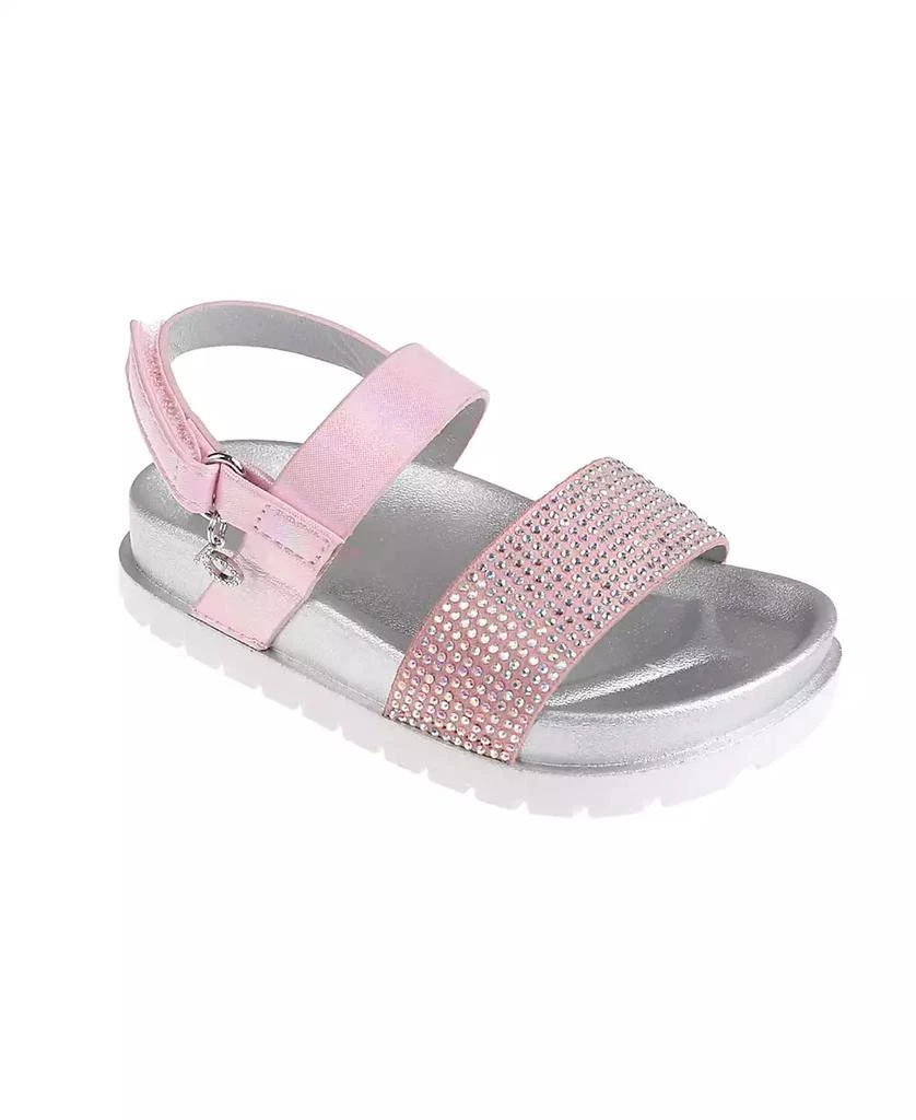 Bebe Toddler Girls Rhinestones Charm Sandals 1