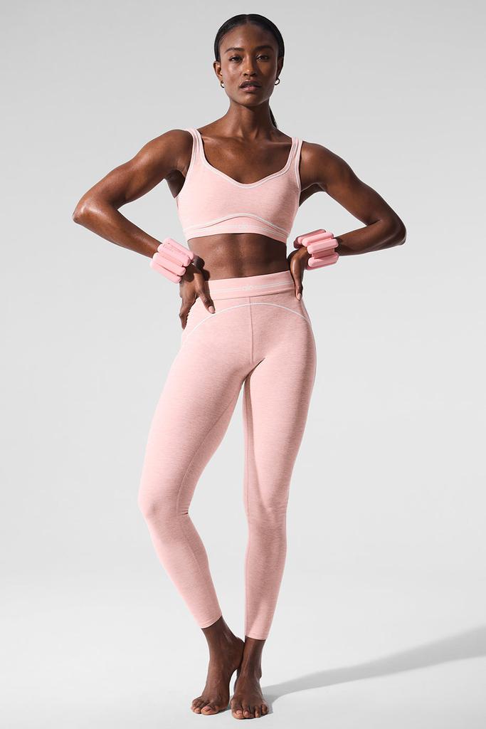 スパッツ・レギンス [Alo Yoga] Alosoft High-Waist Heart Throb Legging Airbrush High-Waist Heart Throb Legging - Black/White | ALO