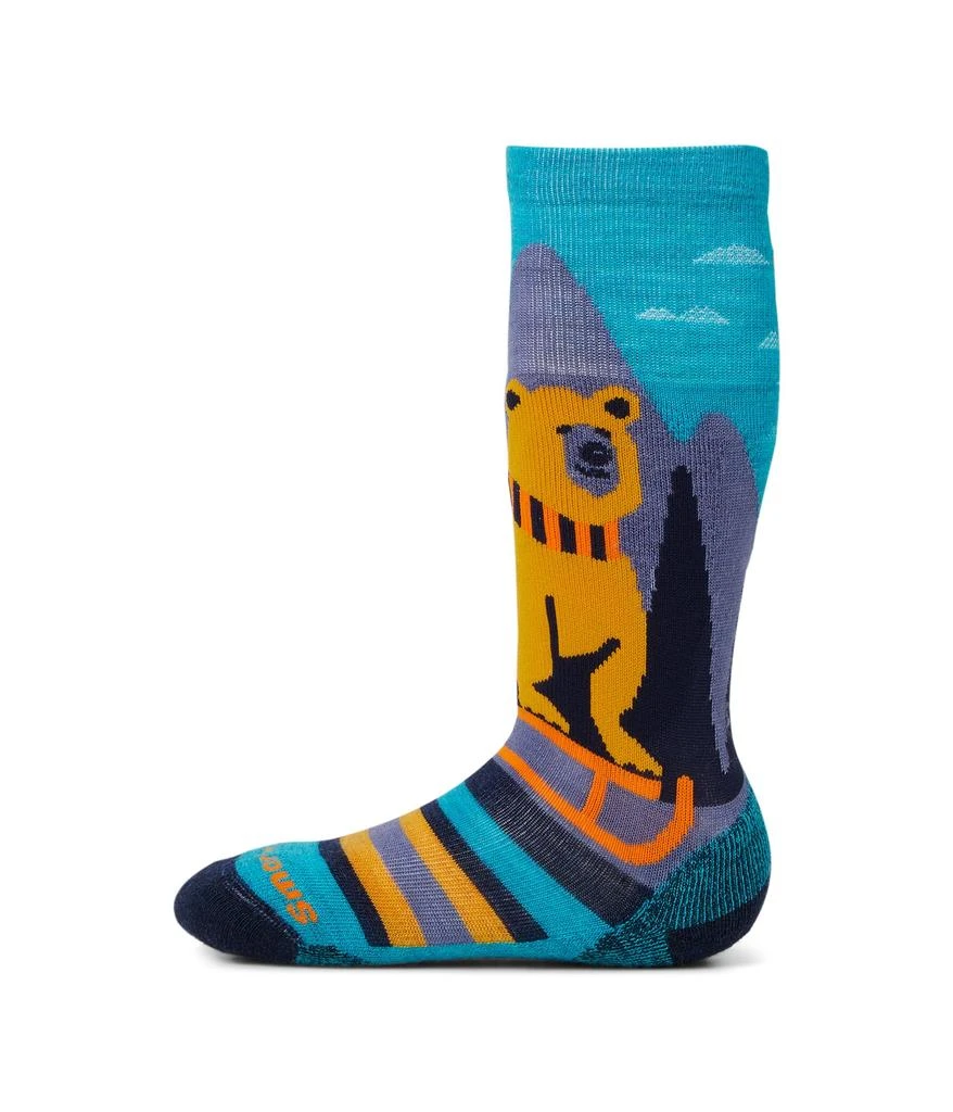 SmartWool Kids
 Ski Light Cushion Sleigh Bear Over The Calf Socks (Toddler/Little Kid/Big Kid)