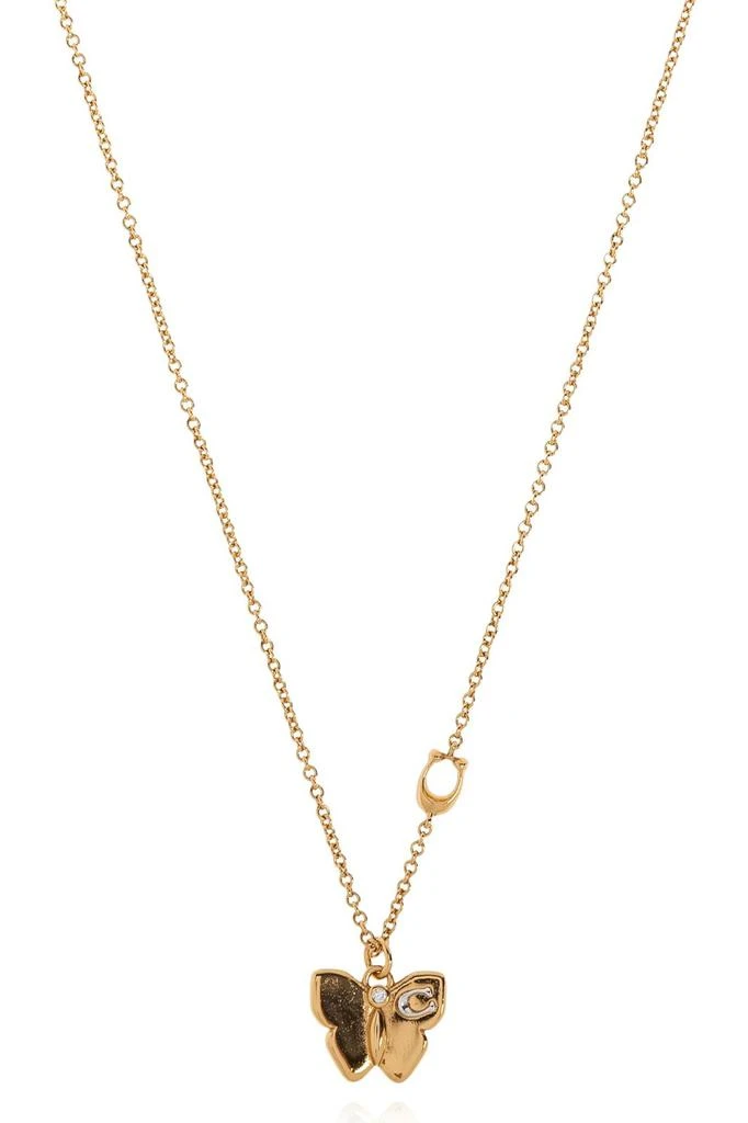 Coach Coach Butterfly Pendant Necklace 2