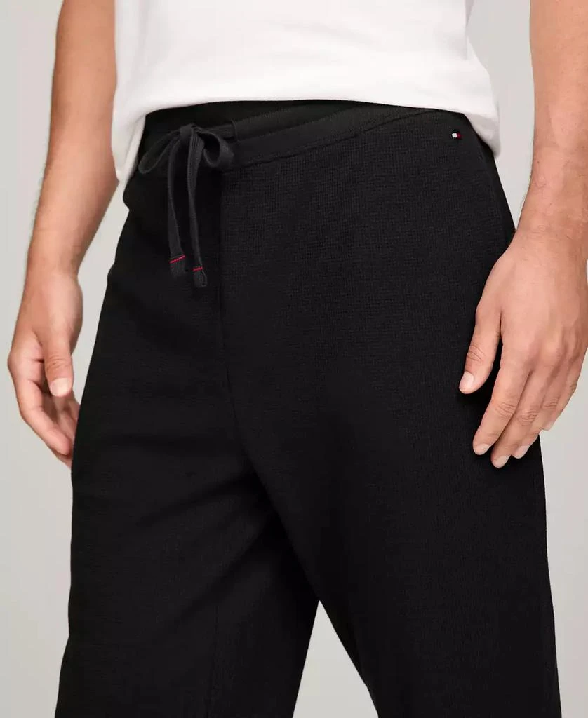 Tommy Hilfiger Men's Classic-Fit Waffle-Knit Thermal Pajama Joggers 4