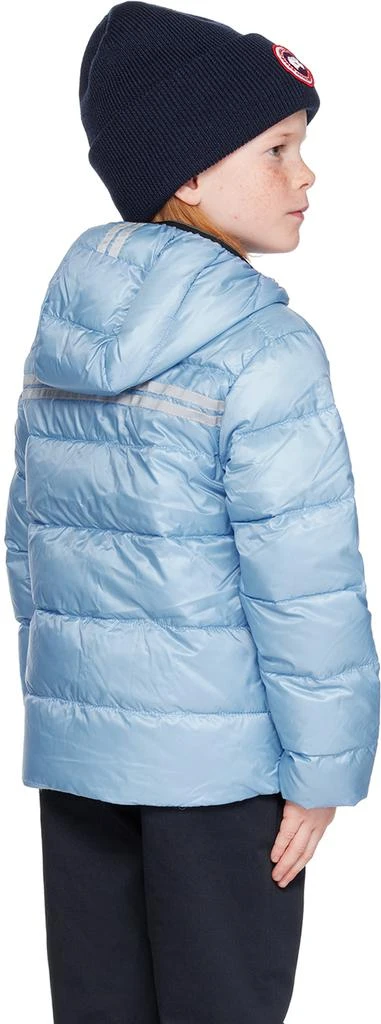Canada Goose Kids Blue Crofton Down Jacket 3