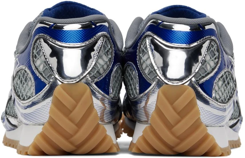 Bottega Veneta Gray & Blue Orbit Sneakers 2