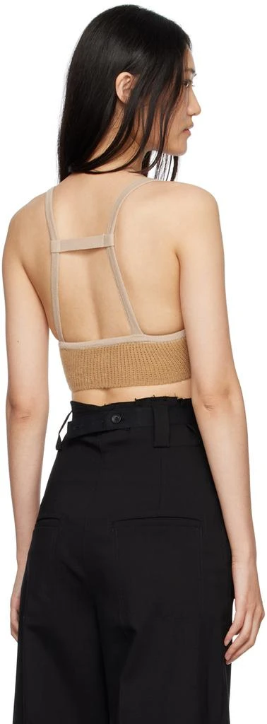 Jacquemus Tan Le Papier 'Le Bandeau Bellinu' Bra 3