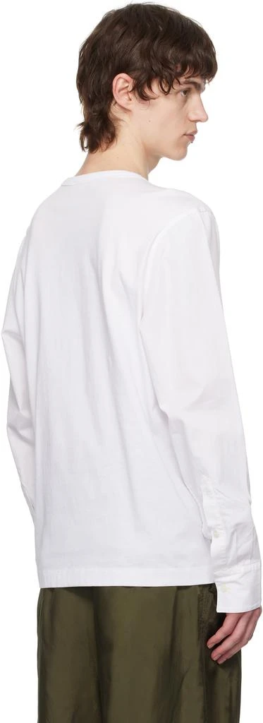 Dries Van Noten White Paneled T-shirt 3