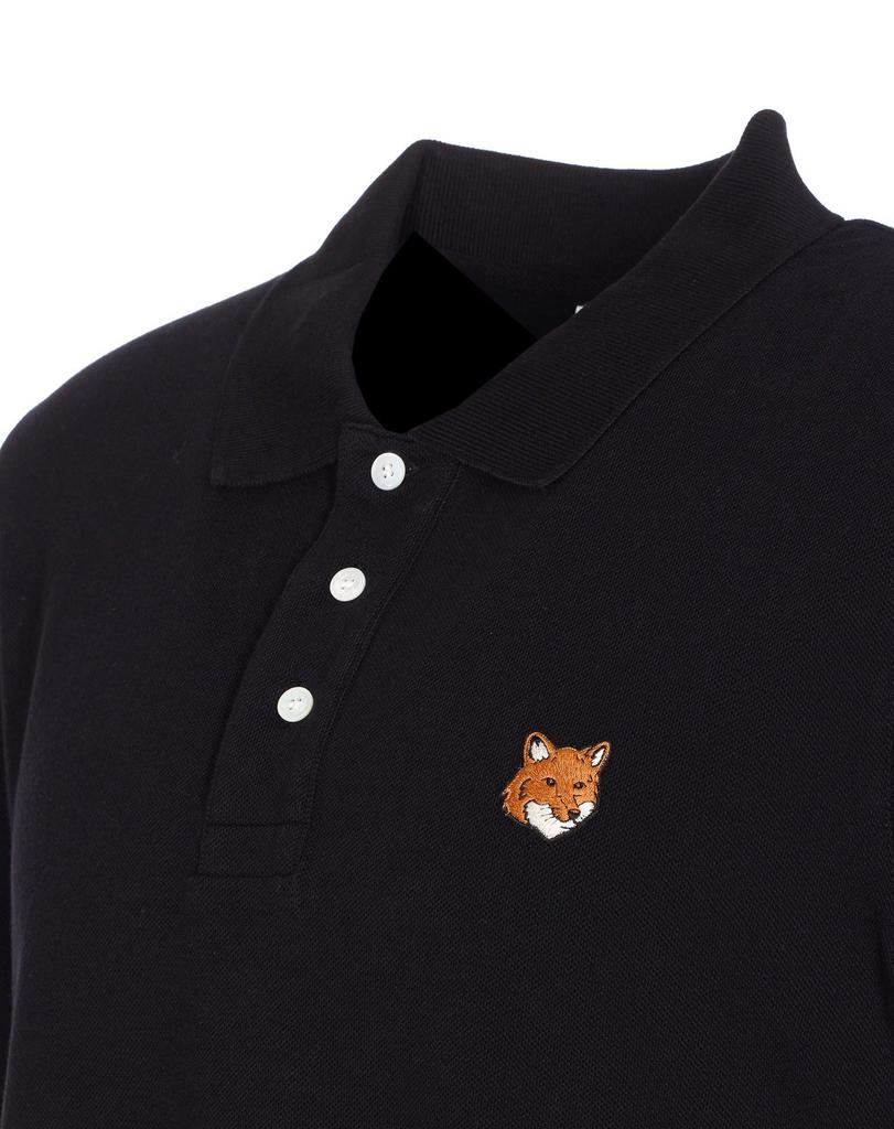 Shop Maison Kitsuné Fox Head Regular Polo Shirt on Sale at