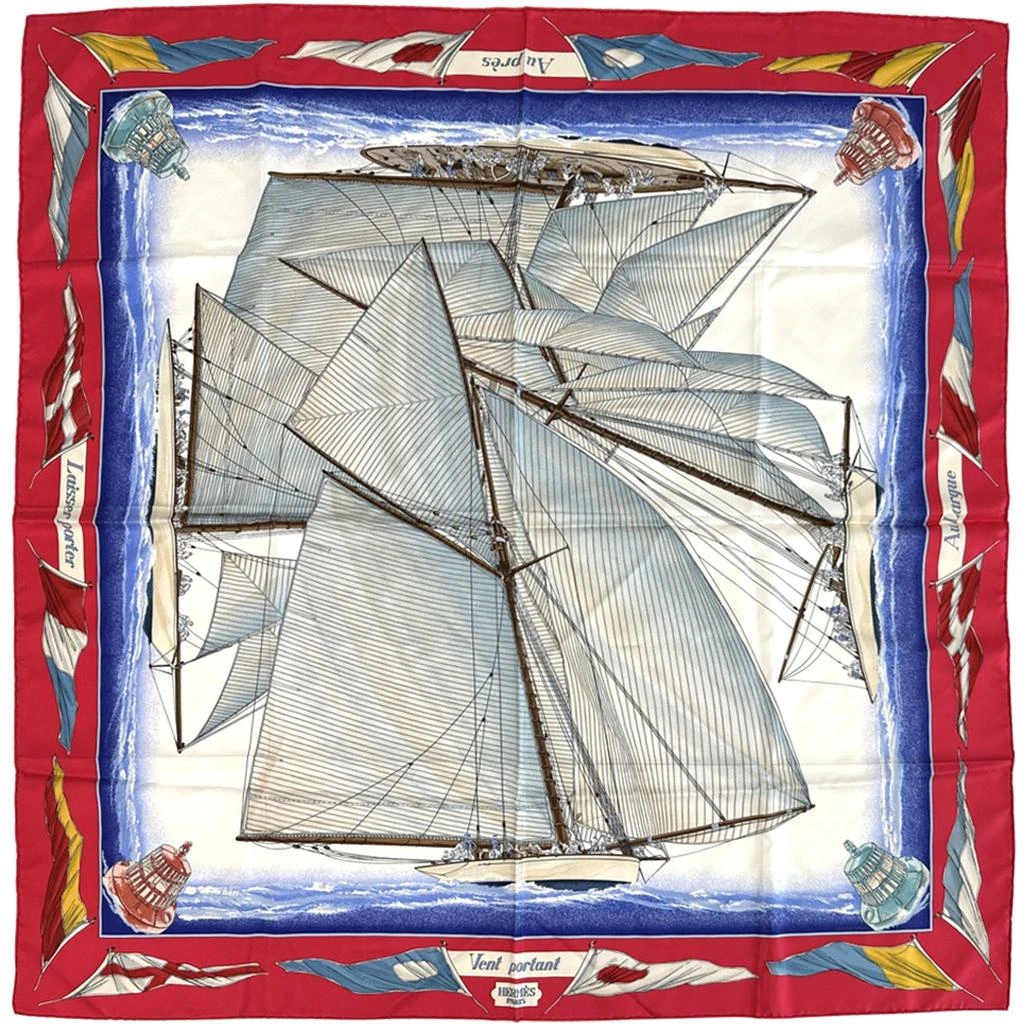 Hermes Color Silk Scarf (Pre-Owned)