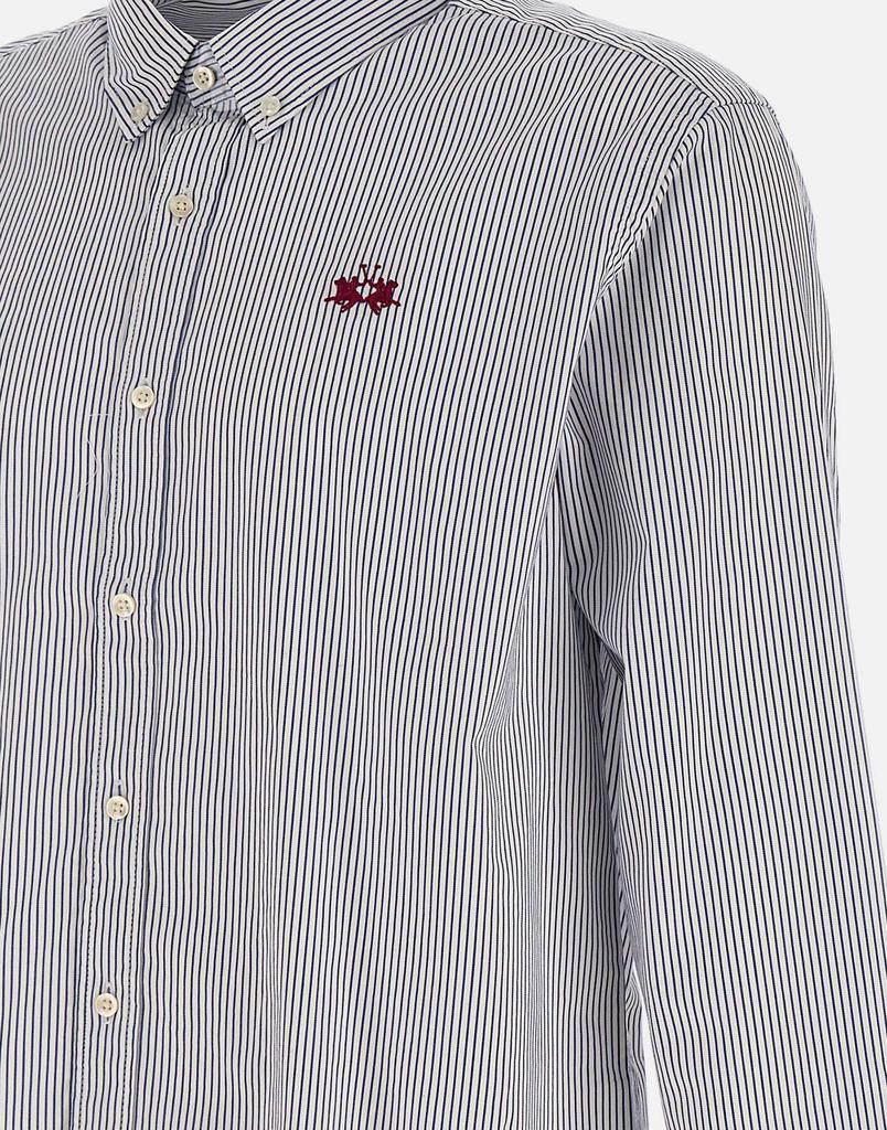 LA MARTINA Cotton twill shirt