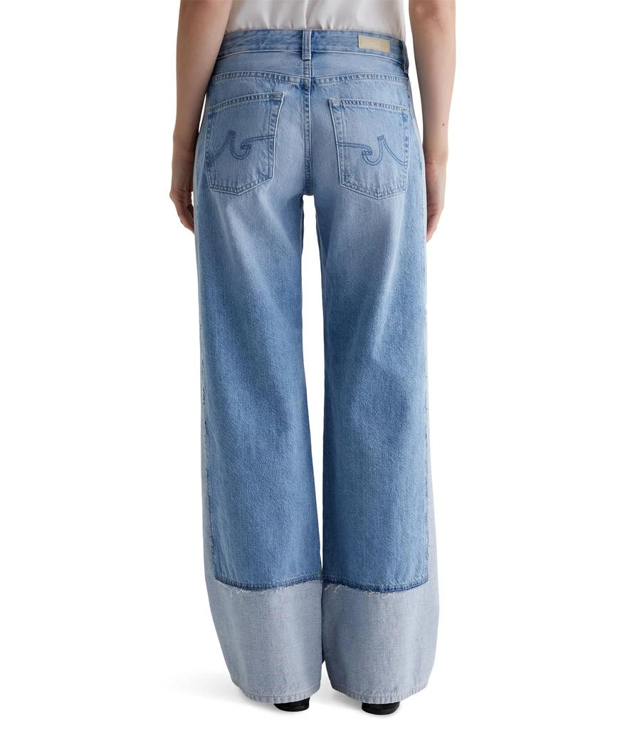 AG Jeans Adria Low Rise Baggy Wide Leg in Mondrian 2