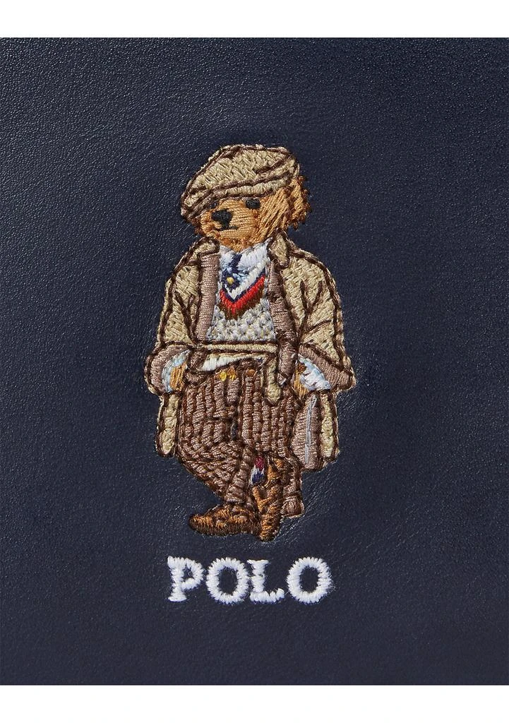 Ralph Lauren Polo Bear Leather Billfold Wallet 3