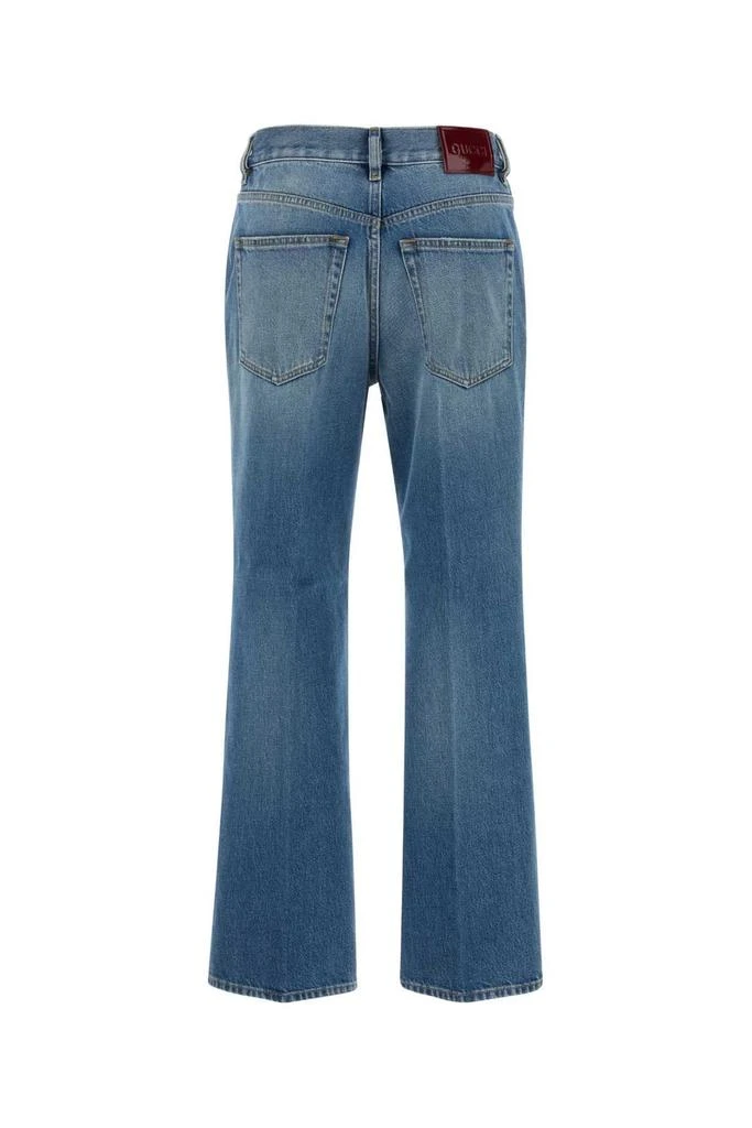 Gucci Gucci Cropped Flared Denim Jeans 2