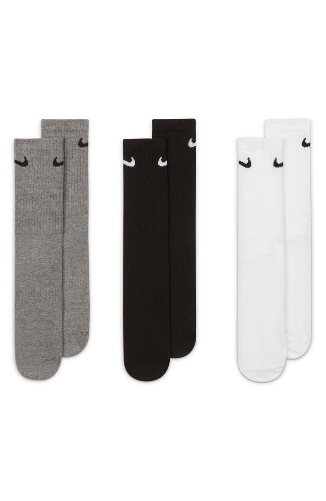 NIKE Everyday Lightweight Training Crew Socks - Pack of 3