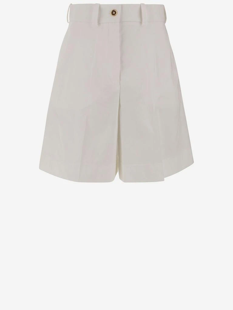 PATOU Patou Tailored Pleated Shorts 1