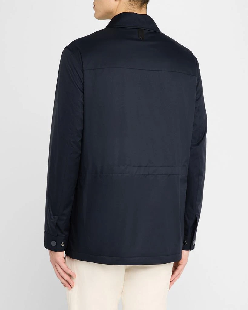 Canali Men's Brera Four-Pocket Field Jacket 3