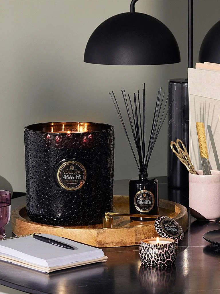 Voluspa Maison Pink Citron Grapefruit 5-Wick Hearth Candle 3