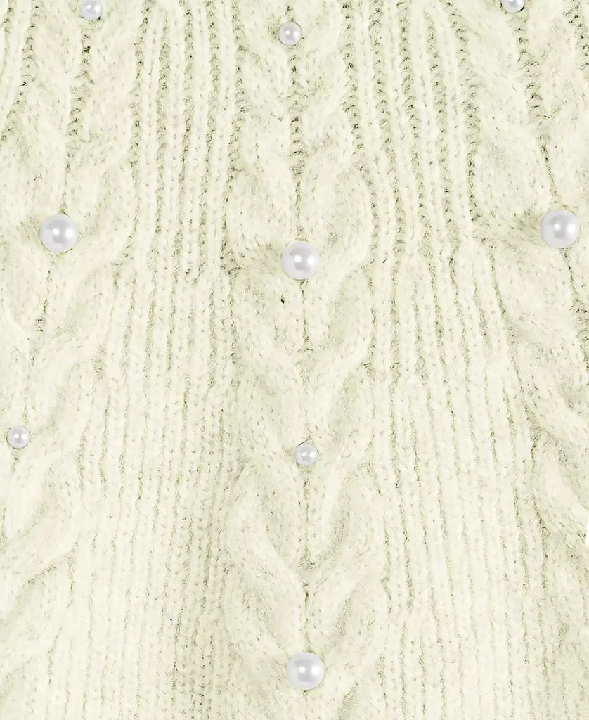On 34th Women's Crewneck Faux-Pearl Embellished Sweater, Exclusively at Macy's 8