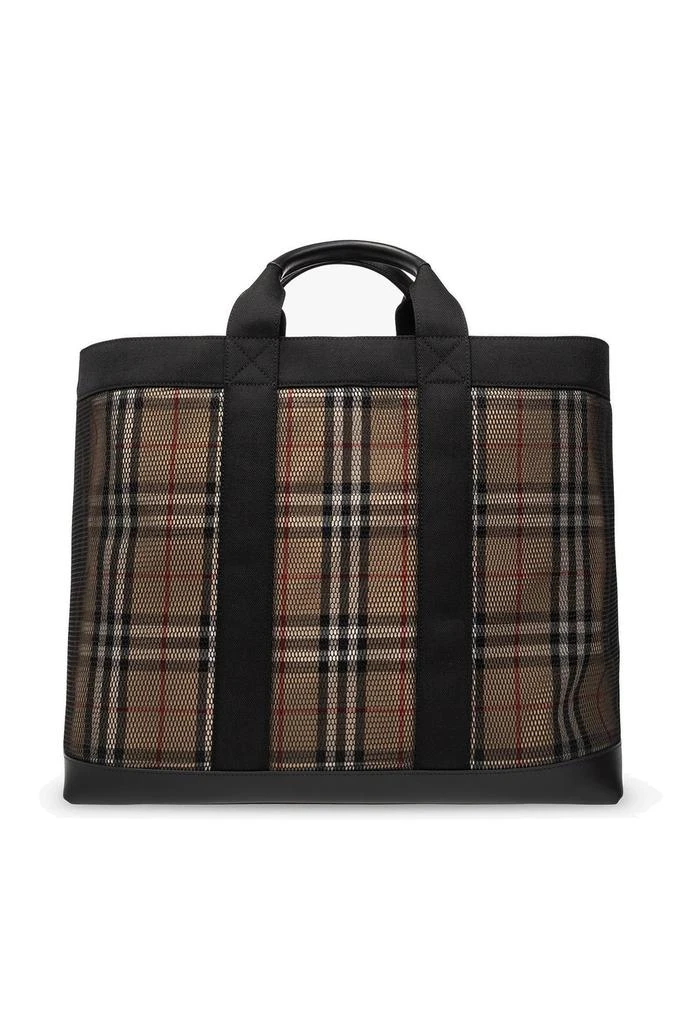 Burberry Burberry Checked Mesh Tote Bag 2