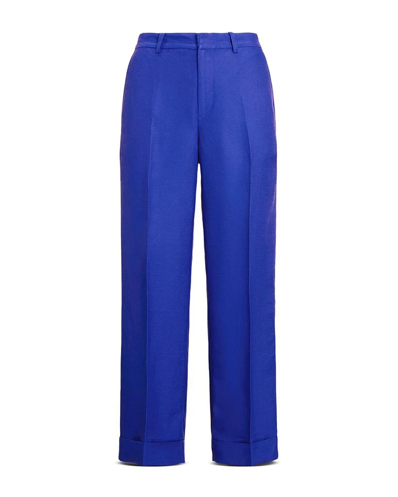 Ralph Lauren Linen Blend Twill Cropped Pant 5