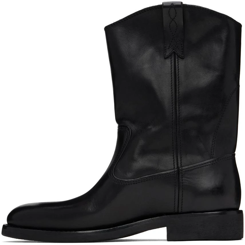 Golden Goose Black Biker Boots 3