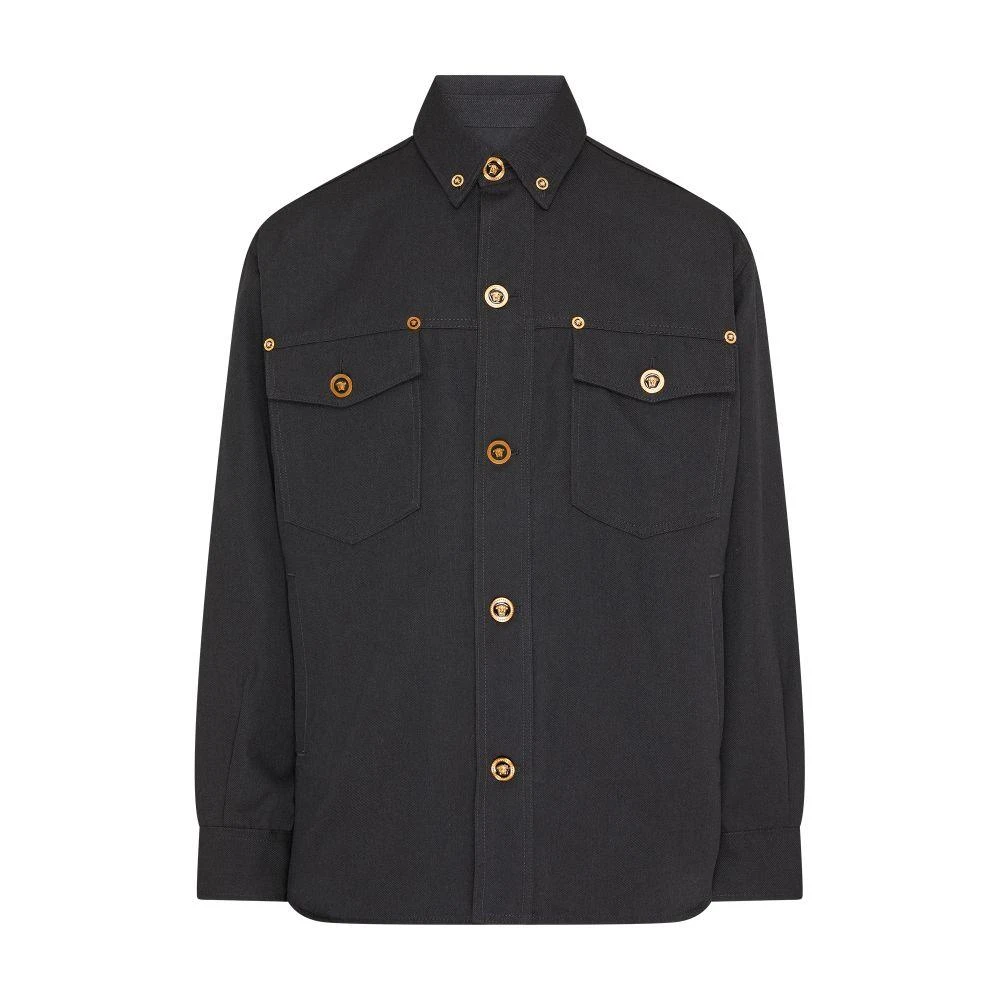 Versace Wool gabardine blouson 7