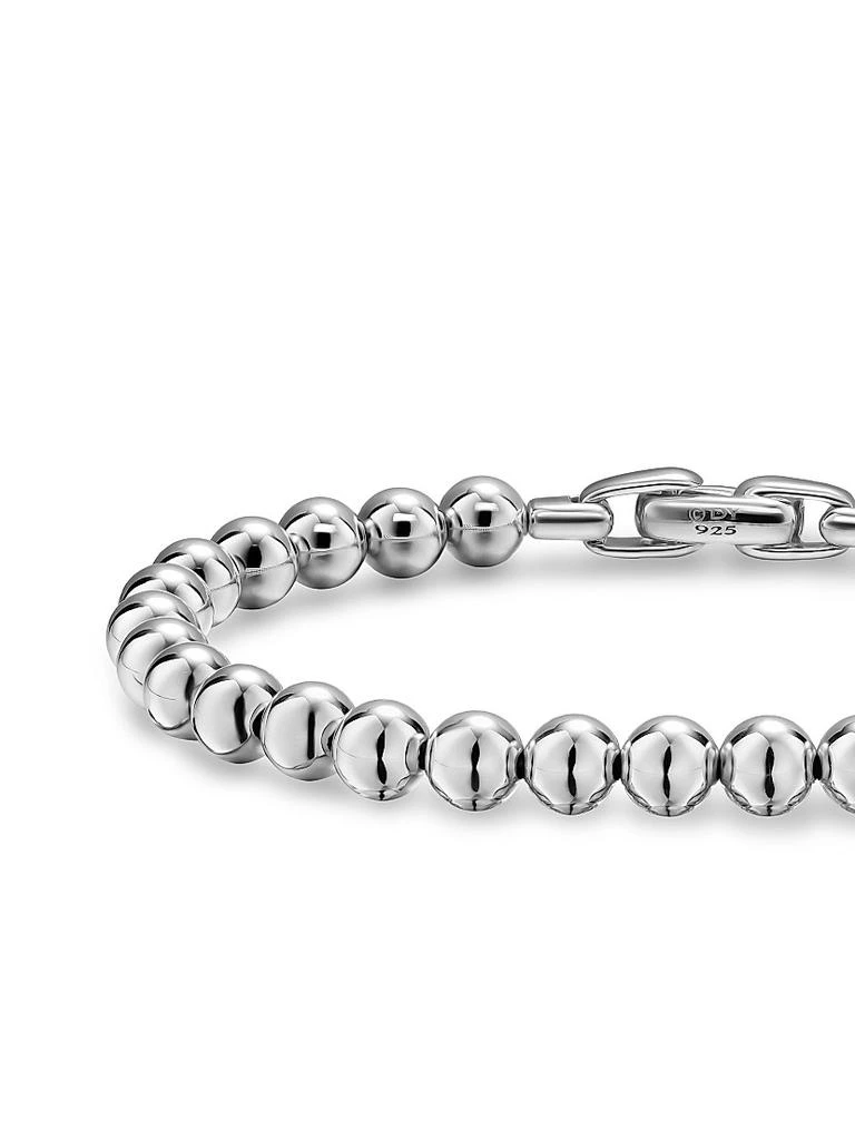 David Yurman Spiritual Beads Metal Bead Bracelet in Sterling Silver, 6MM 5