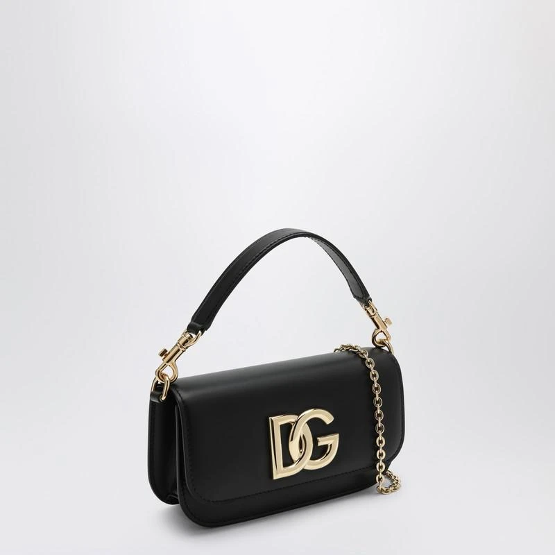 Dolce&Gabbana 3.5 black leather shoulder bag 3