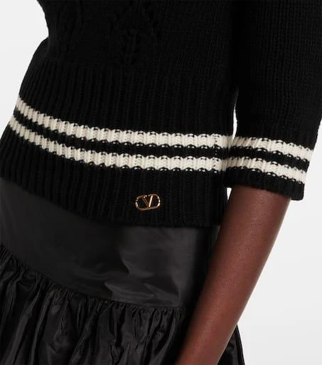 Valentino Striped wool sweater 5