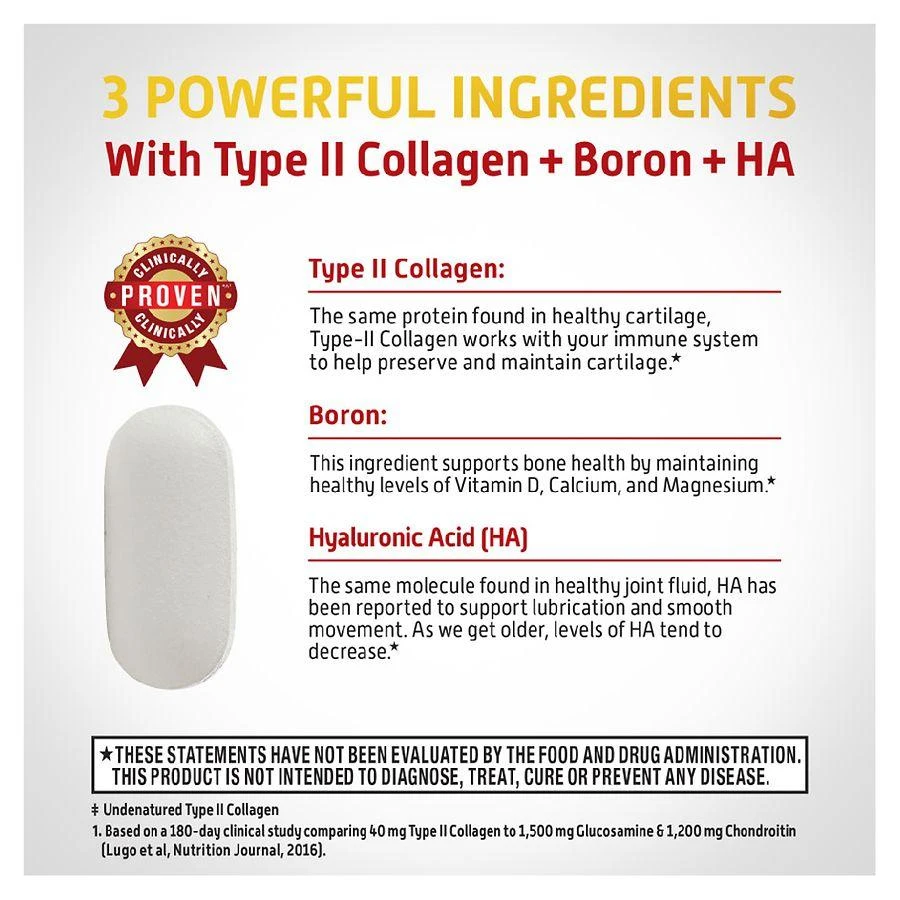 Schiff Move Free Ultra Triple Action Joint Support With Type II Collagen, Boron and HA 11