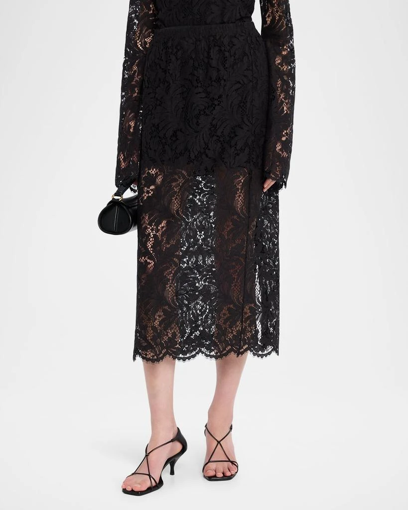 A.L.C. Lydia Lace Midi Skirt 4